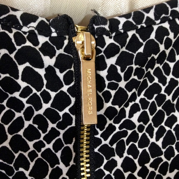 MICHAEL KORS Mini Dress Black White Size XS - Picture 6 of 8